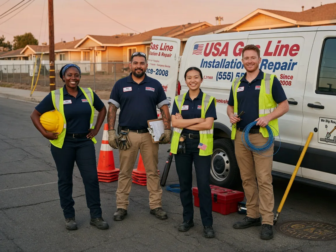 Gas Line Installation company in Krebs, OK
